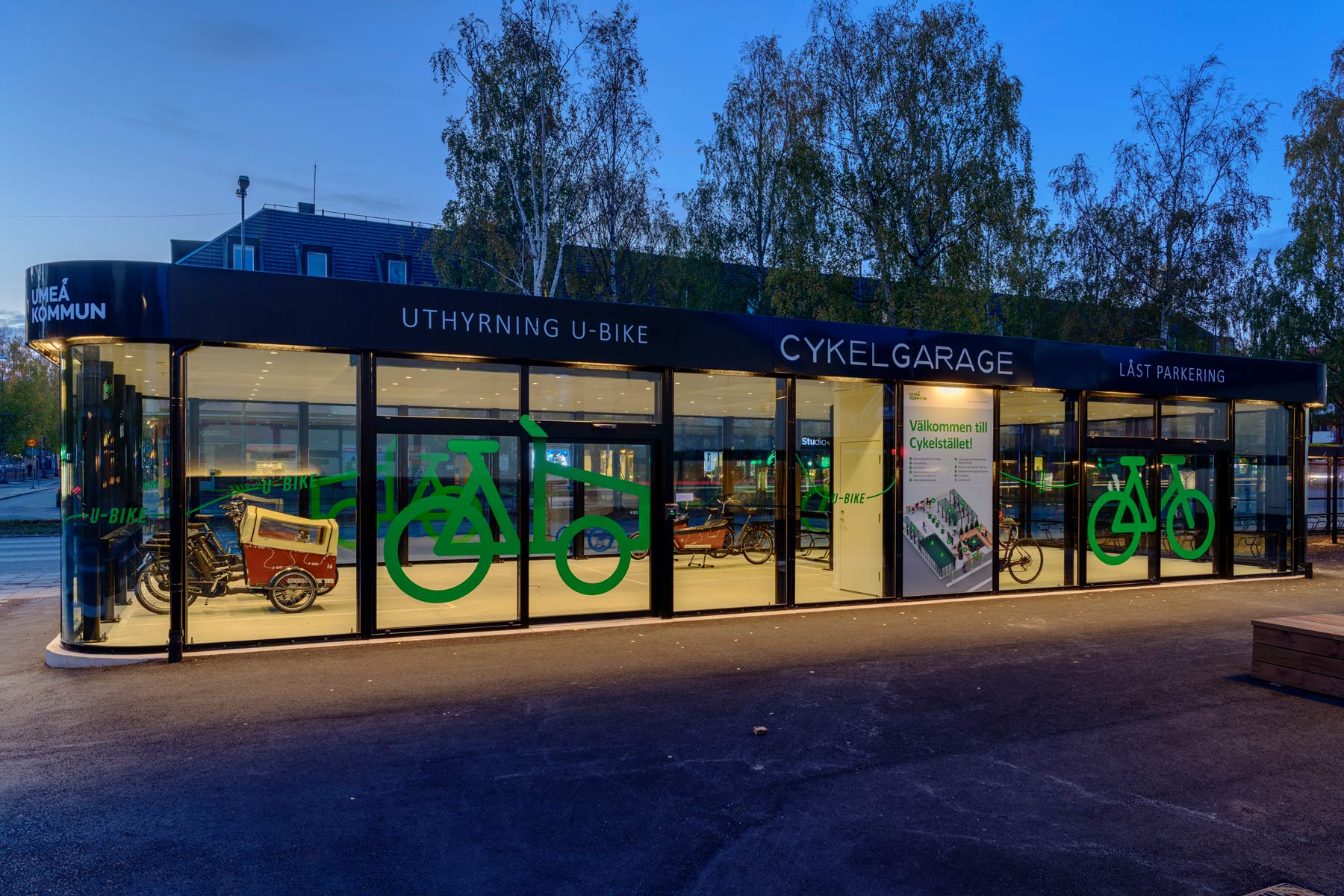 Pyörähalli ja pyörätalli