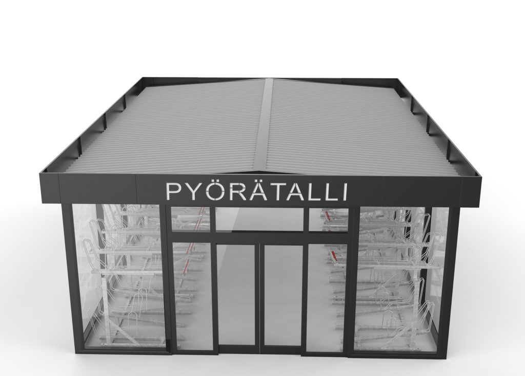Suomen ensimmäinen Pyörätalli joka nostaa pyöräilyelämystä
