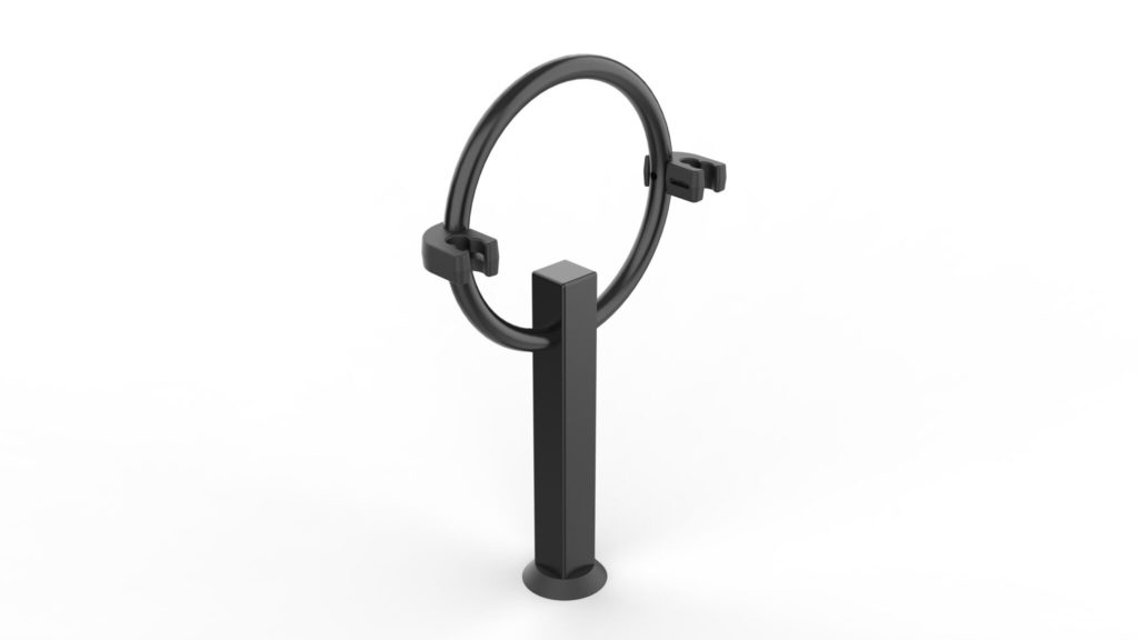 Cykelpollare OMEGA med hållare