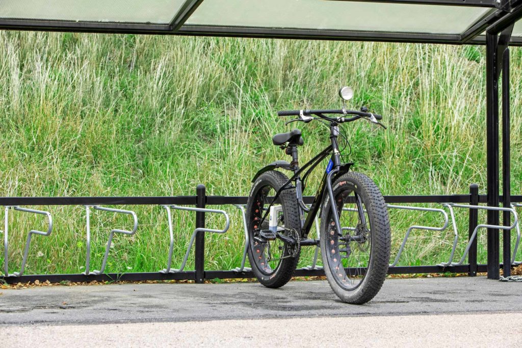 Cykelställ för fatbike