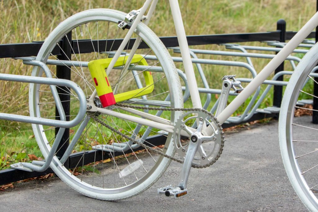 Säkert ramlås för cyklar