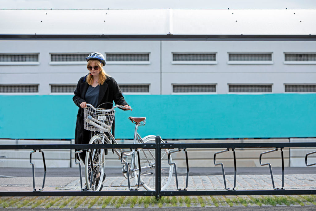 Cykeltak och cykelställ från Cyklos