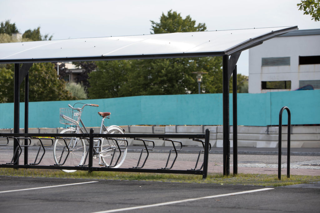 Cykeltaket KAPPA för offentlig miljö