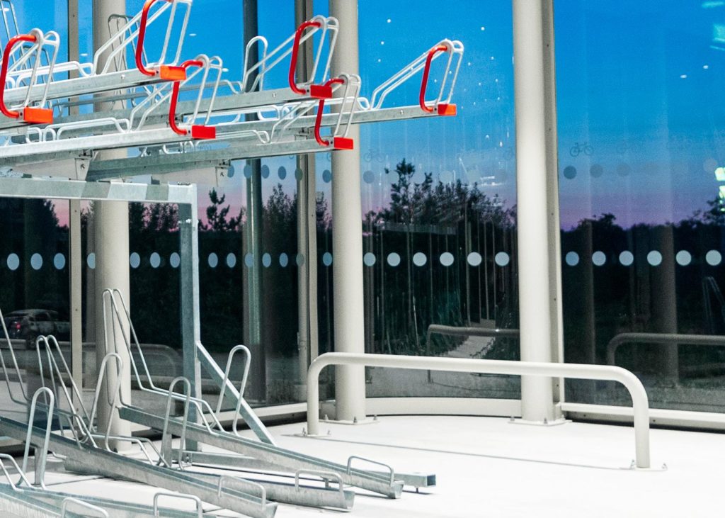 Cykelparkering för lastcykel